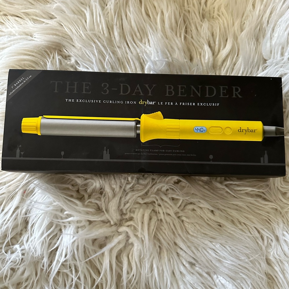 Drybar The 3 day bender‎ rotating curling iron exclusive NEW